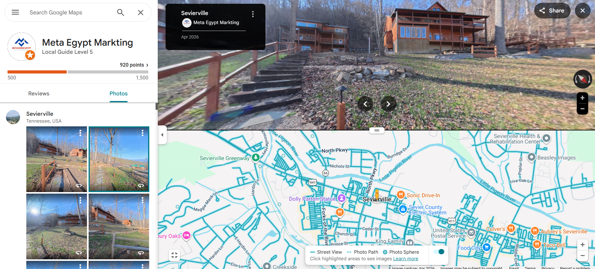 Presence on Google Maps